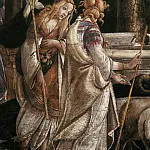 Scenes from the Life of Moses, detail – Daughters of Jethro, Alessandro Botticelli