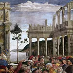 The Punishment of Korah, detail, Alessandro Botticelli