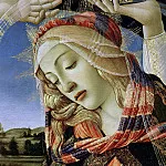 Magnificat Madonna, detail, Alessandro Botticelli