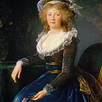 Élisabeth Louise Vigée Le Brun - Maria Teresa Bourbon, Queen of Austria