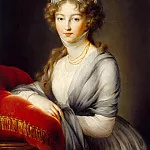 Élisabeth Louise Vigée Le Brun - Portrait of Empress Yelizaveta Alekseyevna