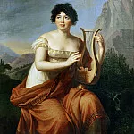 Élisabeth Louise Vigée Le Brun - Madame de Stael, as Corinne