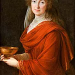 Élisabeth Louise Vigée Le Brun - Portrait of the Countess Siemontkowsky Bystry