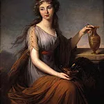 Élisabeth Louise Vigée Le Brun - Portrait of Anna Pitt as Hebe