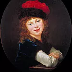 Élisabeth Louise Vigée Le Brun - Portrait of a Girl