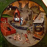 Hieronymus Bosch - The Seven Deadly Sins and the Four Last Things - Hell (workshop or follower)