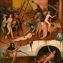 Hieronymus Bosch - The Haywain, right wing - Hell