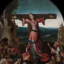 Hieronymus Bosch - Saint Wilgefortis Triptych - The Crucified Female Martyr