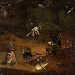 Hermit Saints Triptych – Saint Anthony, Hieronymus Bosch