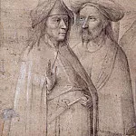 Two oriental men , Hieronymus Bosch