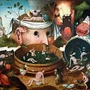 Hieronymus Bosch - The Vision of Tnugdalus (school)
