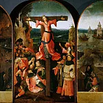 Hieronymus Bosch - Saint Wilgefortis Triptych