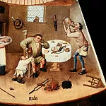 Hieronymus Bosch - The Seven Deadly Sins and the Four Last Things - Gluttony (workshop or follower)