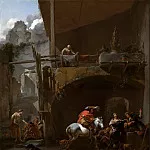 Nicolaes (Claes Pietersz.) Berchem - The return from the hunt