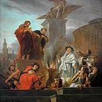 Paulus und Barnabas in Lystra, Nicolaes (Claes Pietersz.) Berchem