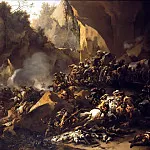 Nicolaes (Claes Pietersz.) Berchem - Travellers Ambushed by Brigands