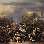 The Battle between Alexander and Porus, Nicolaes (Claes Pietersz.) Berchem