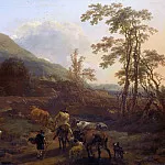 Nicolaes (Claes Pietersz.) Berchem - Drovers with the herd