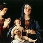 Virgin And Child Between St Catherine And St Mary, Giovanni Bellini