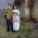 Эдуард Гертнер - Автопортрет с женой