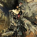 Spanish Dancer at the Moulin Rouge , Giovanni Boldini