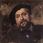 Portrait of the Artist Ernest Ange Duez, Giovanni Boldini