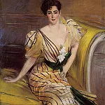Portrait of Madame Josephina Alvear de Errazuriz , Giovanni Boldini