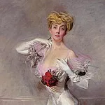 Giovanni Boldini - Portrait of the Countess Zichy