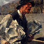 Strillone parigino Il giornalaio 1878, Giovanni Boldini