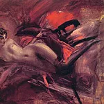 Reclining Nude, Giovanni Boldini