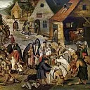 Pieter Brueghel the Younger - Works of mercy