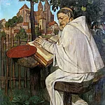 Франц фон Ленбах - Читающий монах