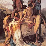 Zenobia Found by Shepherds on the Banks of the Araxes, Adolphe William Bouguereau