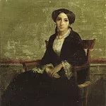 A Portrait of Genevieve Bouguereau, Adolphe William Bouguereau
