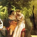 The idyll, Adolphe William Bouguereau