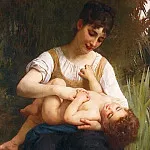 The Joys of Motherhood, Adolphe William Bouguereau