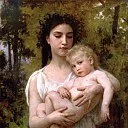 The young brother, Adolphe William Bouguereau