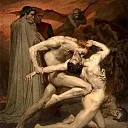 Dante and Virgil in Hell, Adolphe William Bouguereau