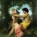 Idylle: famille antique, Adolphe William Bouguereau