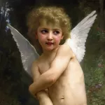 Overshot Cupid, Adolphe William Bouguereau