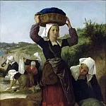Washerwomen of Fouesnant, Adolphe William Bouguereau