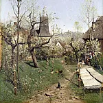 Адольф Генрих Лир - Весна в Обервеймаре