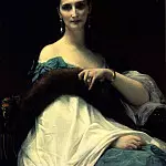 Alexandre Cabanel - Portrait of Countess Marie de Riznitch-Keller, later Marquise de Saint-Yves d’Alveydre (Comtesse de Keller)