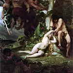 Александр Кабанель - Изгнание Адама и Евы из райского сада
