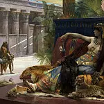 Александр Кабанель - Клеопатра испытывает действие яда на своих рабах