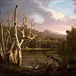Lake with Dead Trees, Thomas Cole