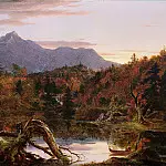 Autumn Twilight, View of Corway Peak , New Hampshire, Thomas Cole