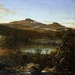 View of Two Lakes, Catskills, Thomas Cole