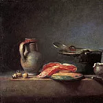 The copper cauldron, Jean Baptiste Siméon Chardin