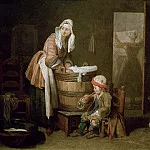 The Laundress, Jean Baptiste Siméon Chardin